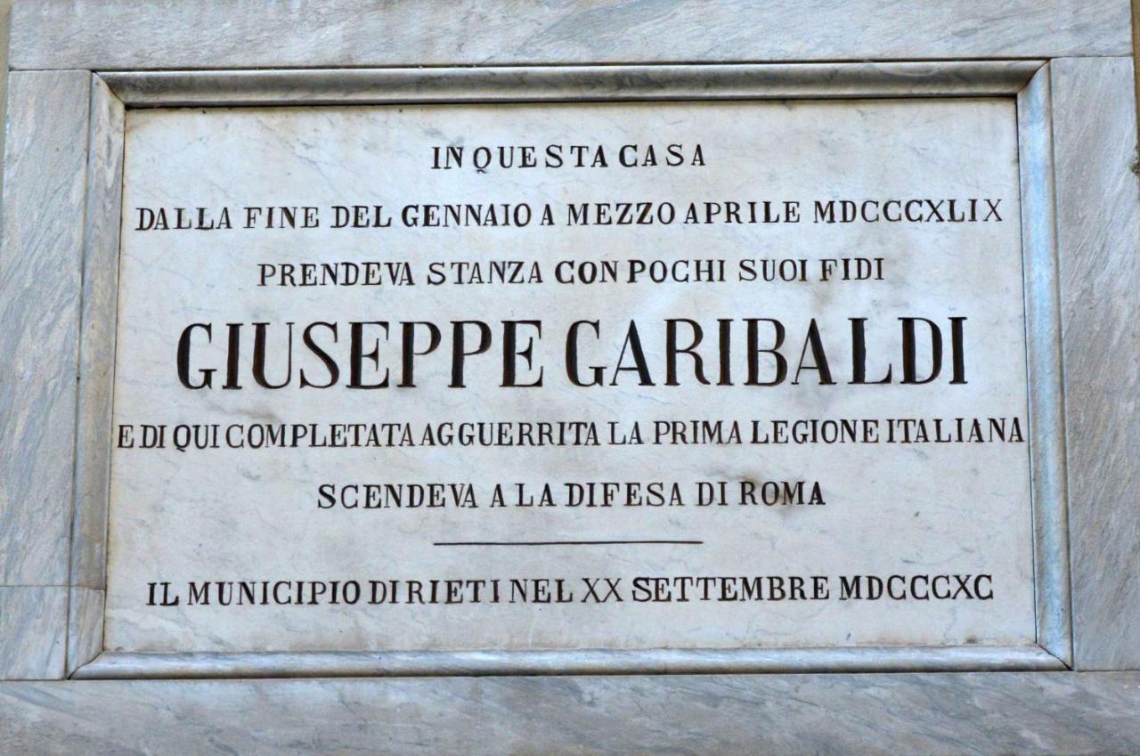 Garibaldi Residence In Rieti Eksteriør billede